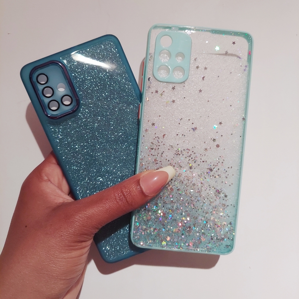 (2) A71 4G Samsung cell phone cases